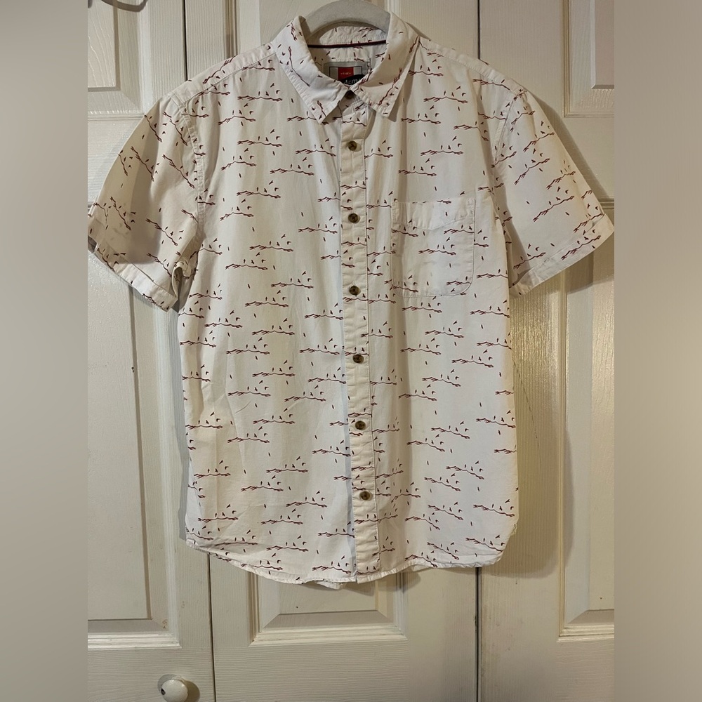 The Academy Brand Premium Classic Cloth Button Down Shirt Size S